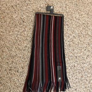 Multi color scarf 100% acrylic.